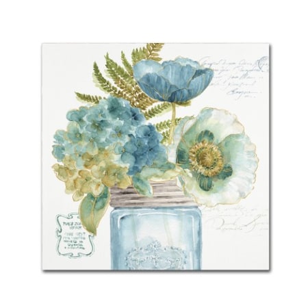 Lisa Audit 'My Greenhouse Bouquet III' Canvas Art,14x14